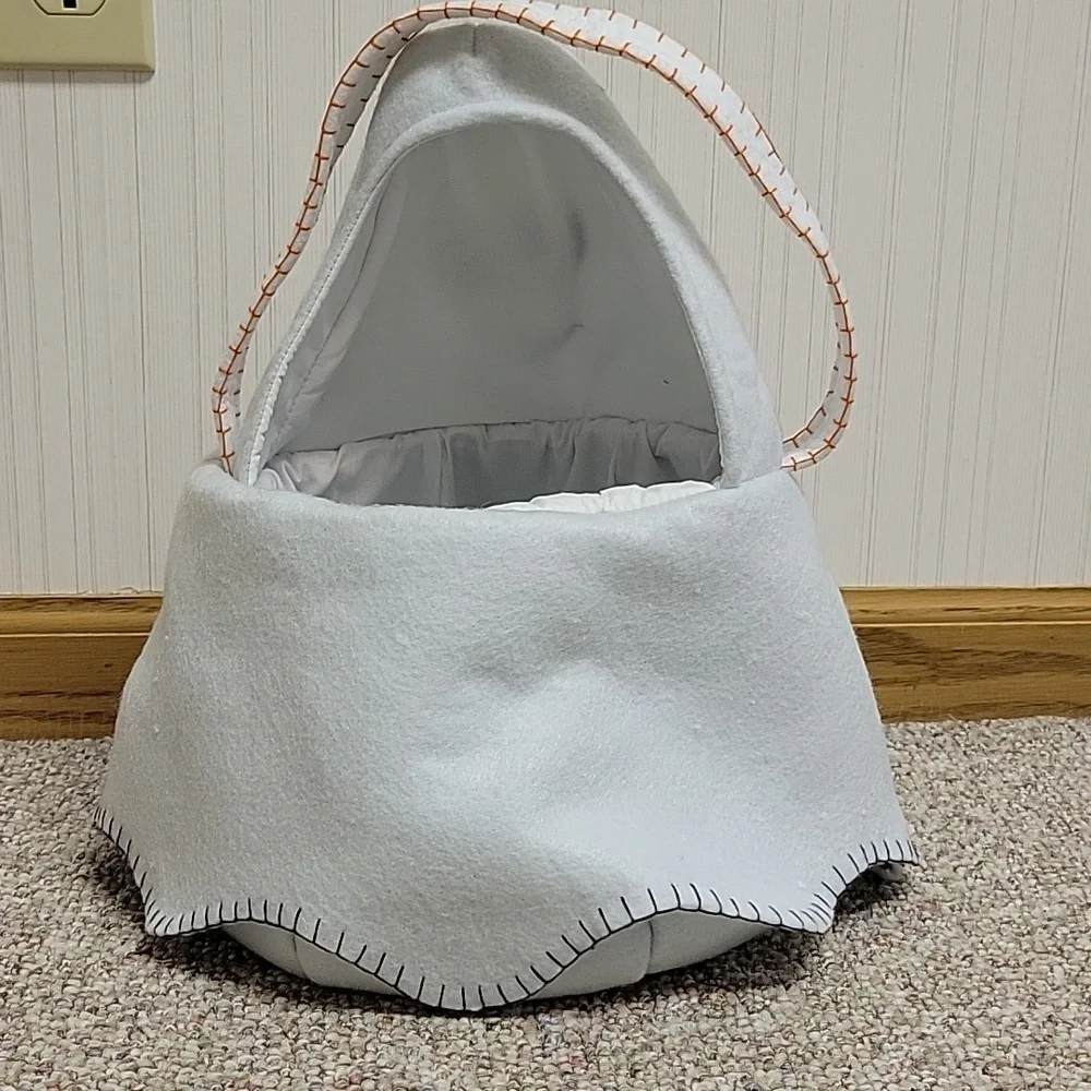 Company Kids Ghost Treat Bag with Orange Accents